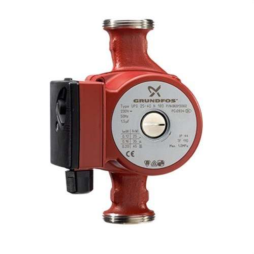 Pompe de circulation Grundfos UPS 25-80 N 180 avec la référence 95906439 de la marque GRUNDFOS