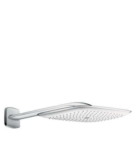 Douche murale fixe avec 1 Jet Puravida chrome avec la référence 27437400 de la marque HANSGROHE