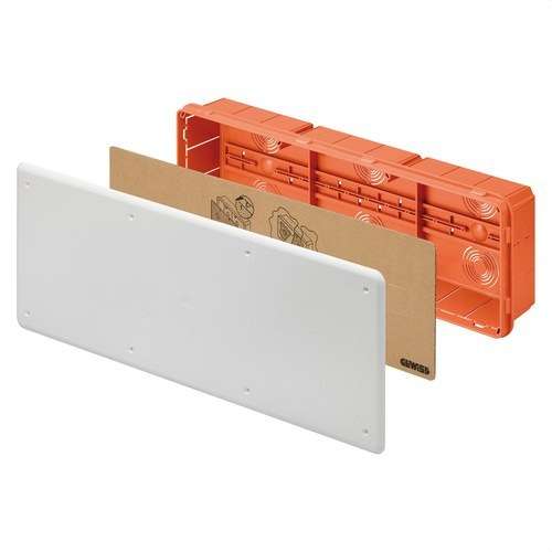 Boîte de dérivation et de connexion avec rails DIN 480x160x75mm avec la référence GW48009 de la marque GEWISS