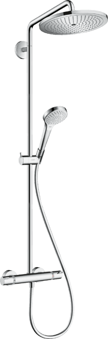 Ensemble de douche thermostatique Croma Select S Showerpipe 280 avec la référence 26790000 de la marque HANSGROHE