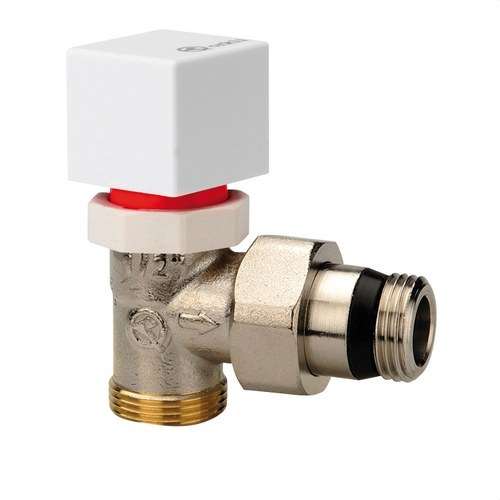 Vanne bitube thermostatique mâle équerre 3/8" avec la référence 67190 de la marque ORKLI