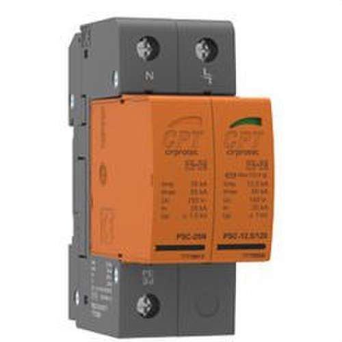 Parafoudre transitoire PSC2-230-TT 1P+N 12,5kA 2 modules débrochable avec la référence 77738205 de la marque CIRPROTEC