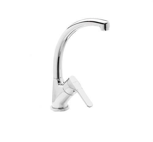 Mitigeur de cuisine bec formé K8 chrome avec la référence 61204 28 45 66 de la marque GENEBRE