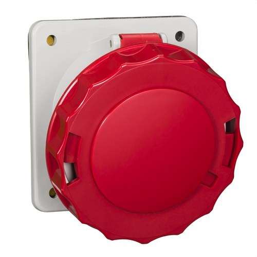 Socle encastré incliné de 63A 3P+TT 380-415V IP67 avec la référence 81282 de la marque SCHNEIDER ELECTRIC
