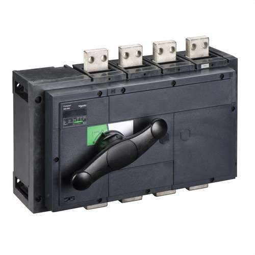 Interrupteur sectionneur Interpact INS800 4 P 800 A avec la référence 31331 de la marque SCHNEIDER ELECTRIC