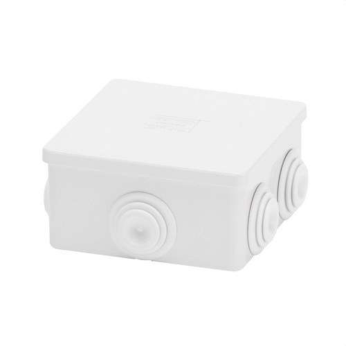 Boîte de dérivation avec couvercle à pression basse 80x80x40mm avec la référence GW44003 de la marque GEWISS
