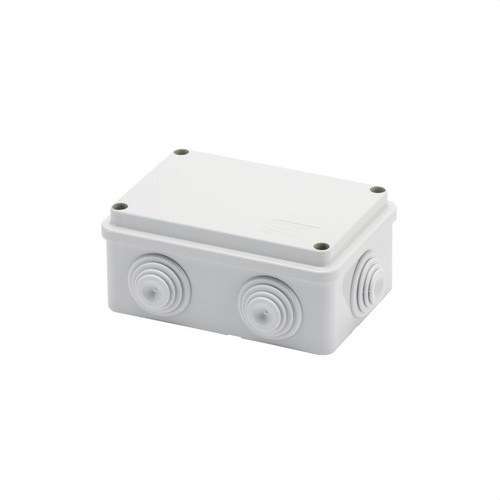 Boîte de dérivation avec couvercle bas vissé 120x80x50mm avec la référence GW44005 de la marque GEWISS