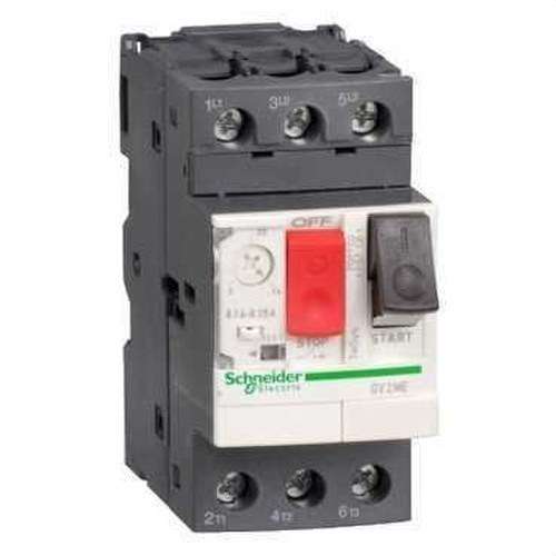 Disjoncteur magnétothermique 2,5-4A avec la référence GV2ME08 de la marque SCHNEIDER ELECTRIC