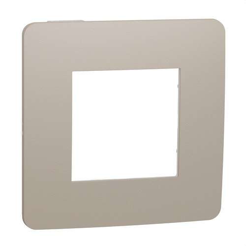 Cadre de 1 élément vison New Unica Studio avec la référence NU280226 de la marque SCHNEIDER ELECTRIC