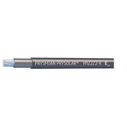 Câble Prysolar ECA 1.5KV DC 1x6 noir CL5 SN - Rouleau de 100 mètres avec la référence 20412937 de la marque PRYSMIAN