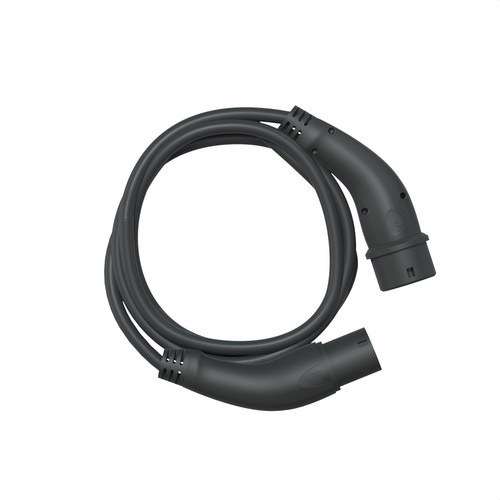 Câble de tuyau triphasé Type 2 Type 2 de 5 mètres avec la référence 000002033 de la marque WALLBOX