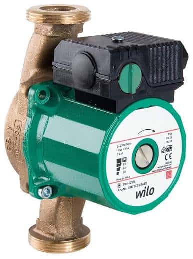 Pompe de circulation Wilo Star-Z 25/2 EM 180 mm 230V PN10 avec la référence 4029062 de la marque WILO