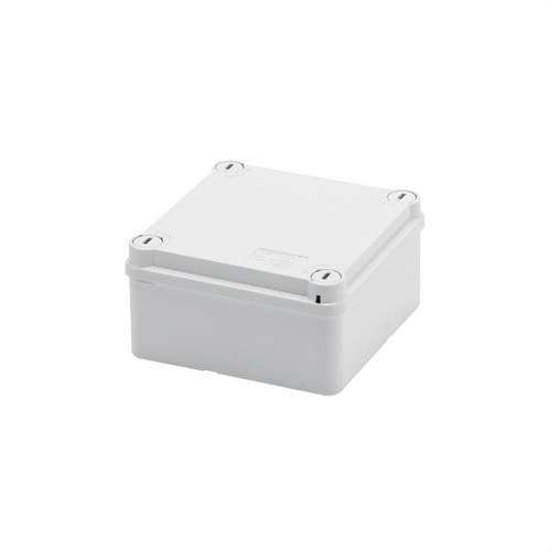 Boîte de dérivation avec couvercle bas et vis de fixation 100x100x50mm avec la référence GW44234 de la marque GEWISS