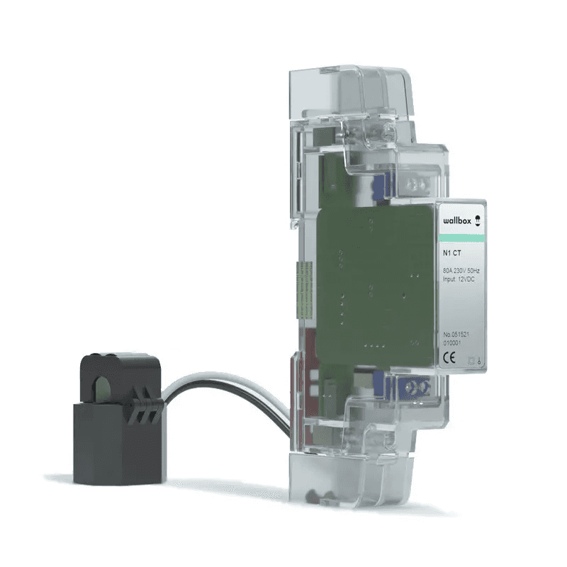 Compteur d'énergie Wallbox monophasé maximum 65A avec la référence 000008147 de la marque WALLBOX