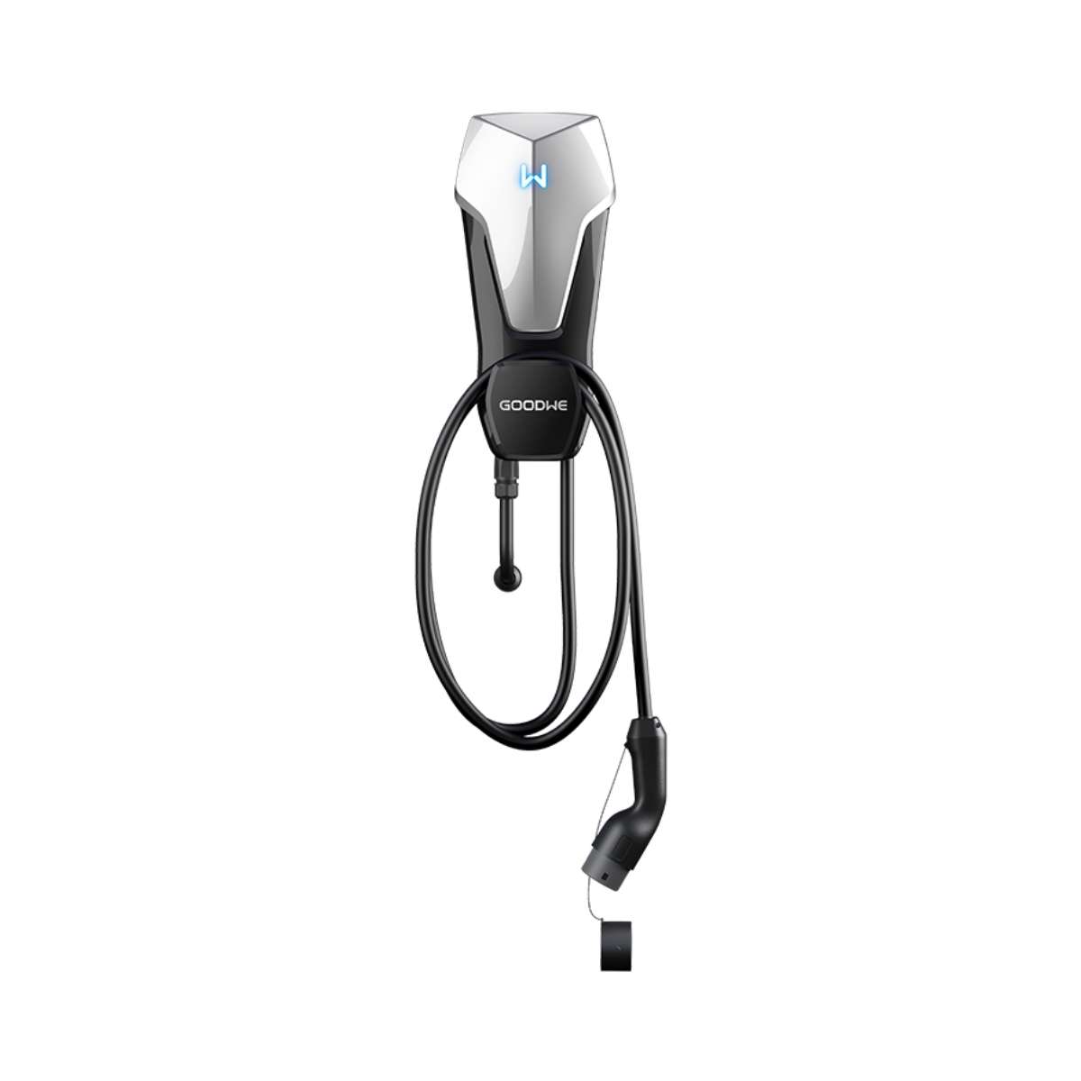 Chargeur de voiture électrique monophasé/triphasé GW7K-HCA avec un câble de 6 mètres avec la référence GW7K-HCA de la marque GOODWE