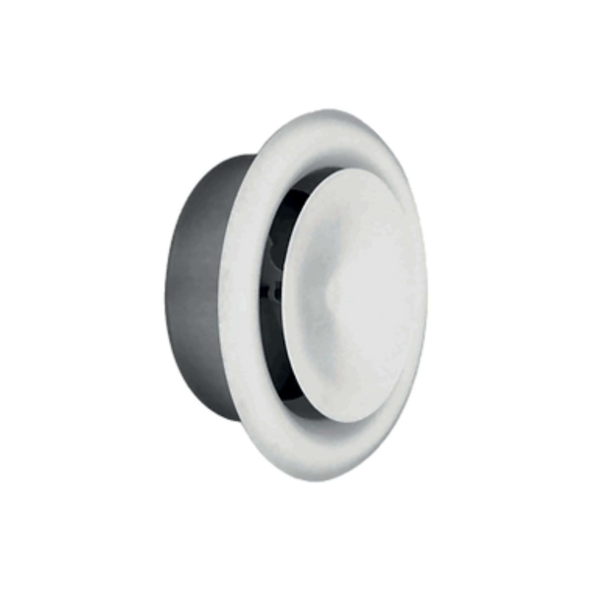 Bouche d'extraction métallique diamètre 125mm avec la référence 2321-1250 de la marque ZIMAKLIMA