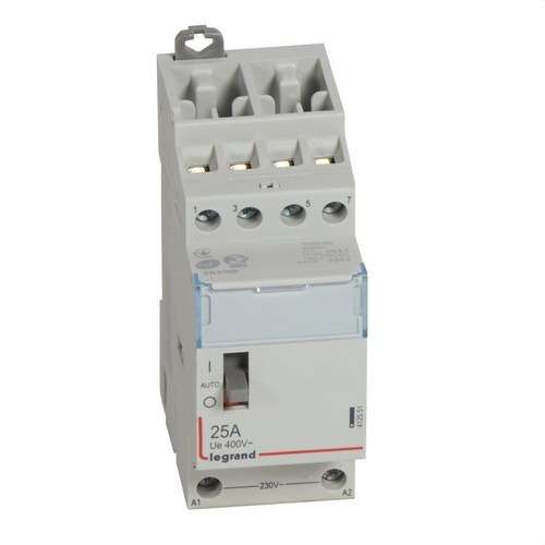 Contacteur 25A 4NO 230V avec la référence 412551 de la marque LEGRAND