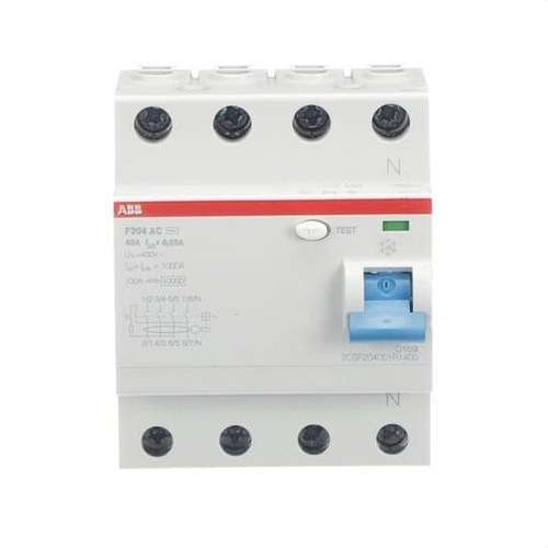 Différentiel 4P 40A Classe AC 30mA avec la référence 2CSF204001R1400 de la marque ABB