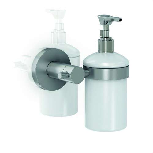 Distributeur de savon mural inox 304 "Série Gerunda" avec la référence GW05 05 04 01 de la marque GENWEC