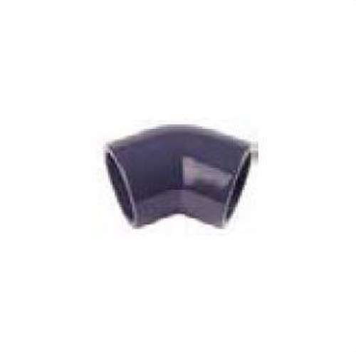 Coude à coller 45º à pression femelle-femelle PR-2 diamètre 40mm PVC avec la référence 250024 de la marque CREARPLAST
