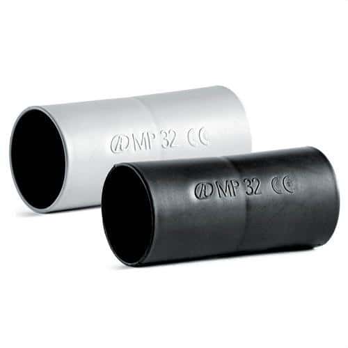 Manchon gris PVC enfichable 25mm avec la référence MGE25 de la marque AISCAN