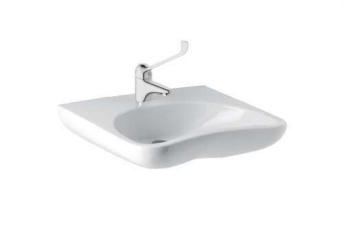 Lavabo pour personnes à mobilité réduite avec kit de fixation Gala Blue avec la référence 1006001 de la marque GALA