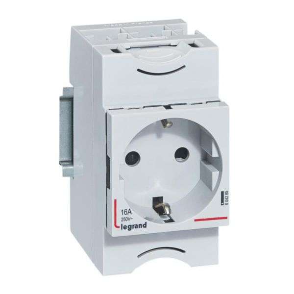Power outlet - 10/16A - 250V~ - 2P+T - with shutter with reference 004285 from the brand LEGRAND
