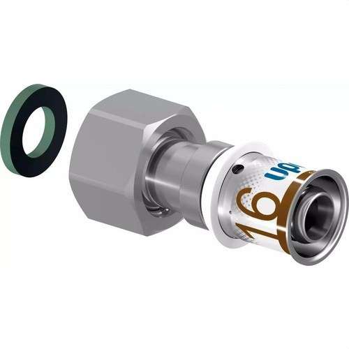 Uponor S-Press PLUS raccord écrou tournant 25-G1 1/4"SN avec la référence 1070608 de la marque UPONOR