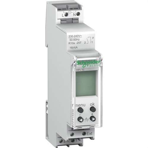 Interrupteur horaire numérique Acti 9 iID IHP+ 1 Module avec la référence CCT15838 de la marque SCHNEIDER ELECTRIC
