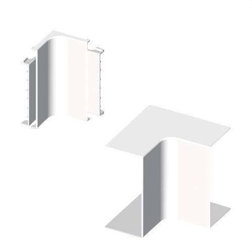 Angle intérieur blanc 20x30mm U24X avec la référence 78343-2 de la marque UNEX