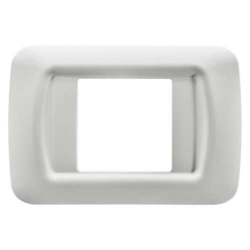 Plaque de 2 modules blanc nuage System avec la référence GW22502 de la marque GEWISS
