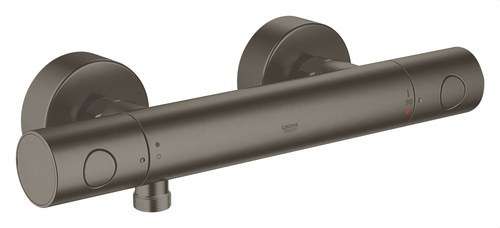 Mitigeur de douche thermostatique Grohtherm 1000 Cosmopolitan M 1/2 graphite avec la référence 34065AL2 de la marque GROHE