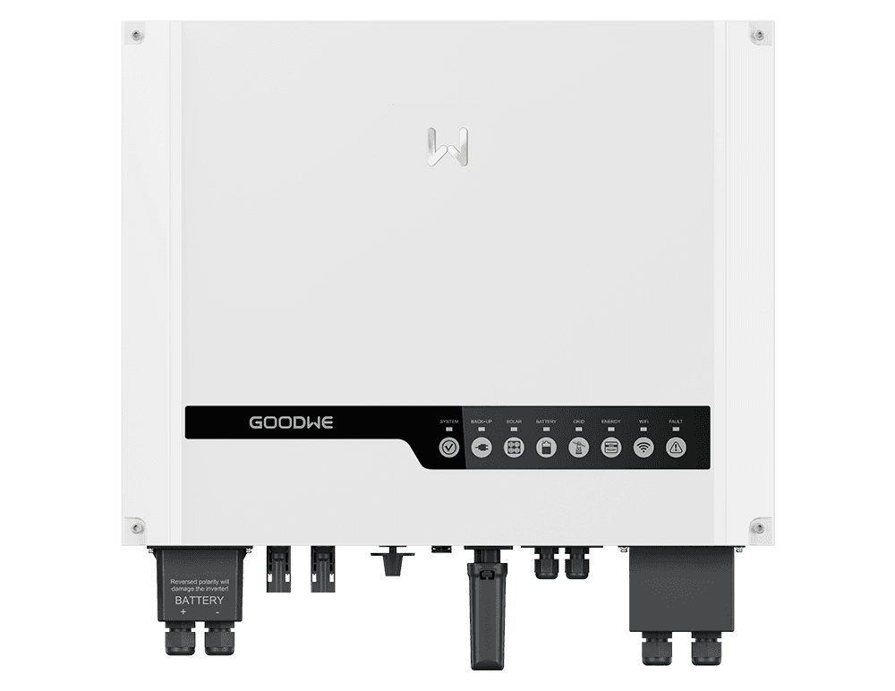 Onduleur solaire hybride monophasé GoodWe GW3648D-ES avec la référence GW3648D-ES de la marque GOODWE