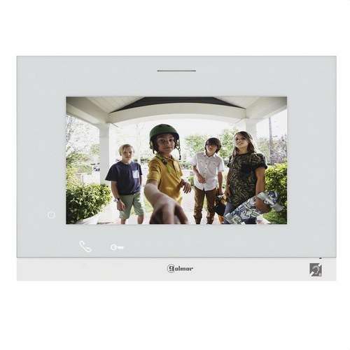 Moniteur mains libres de 7'' avec boucle inductive ART 7H/G2+ avec la référence 12210702 de la marque GOLMAR