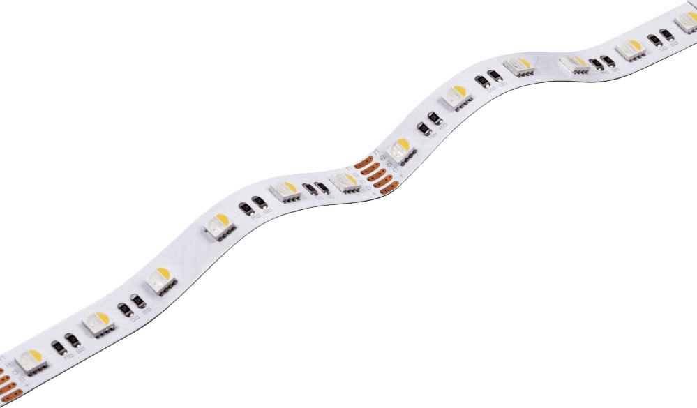 Ruban LED en rouleau de 5 mètres 20W RGBW IP20 avec la référence LT-RGBW50N60 24 RGBW30K 20 de la marque AVANT LED