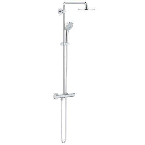 Ensemble de douche thermostatique Euphoria System 210 chrome avec la référence 27964000 de la marque GROHE