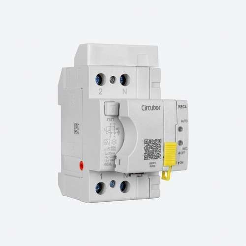 Disjoncteur différentiel réarmable REC4 2P 40A 300mA avec la référence P26A23. de la marque CIRCUTOR