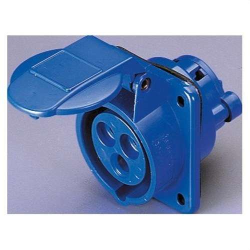 Base fixe encastrable à 10º IP44 2P+T 16A 230V avec la référence GW62204 de la marque GEWISS
