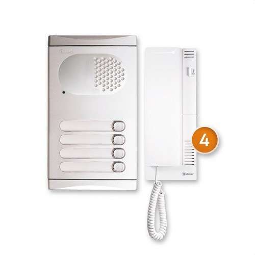 Kit de portier automatique pour 4 logements Golmar 4140/AL avec la référence 11284140B de la marque GOLMAR
