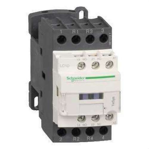 Contacteur 25A 1 NA/1 NF 48V 50-60HZ 2P avec la référence LC1D128E7 de la marque SCHNEIDER ELECTRIC