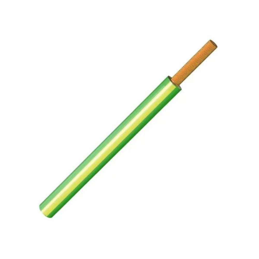 Câble H07Z1-K CPR 1,5mm2 jaune-vert - Boîte de 200 mètres avec la référence 333220068522 de la marque RECAEL