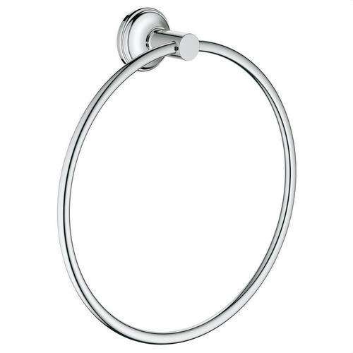 Anneau porte-serviettes diamètre 200mm Grohe Essentials Authentic avec la référence 40655001 de la marque GROHE