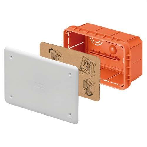 Boîte de dérivation et de connexion encastrable 152x98x70mm avec la référence GW48004 de la marque GEWISS