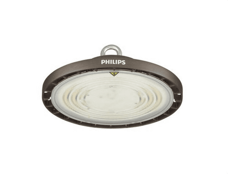 Cloche industrielle LED 70W 10.500 lm 4000K IP65 Philips Ledinaire BY020P G3 LED105S/840 PSU WB avec la référence 76135300 de la marque PHILIPS