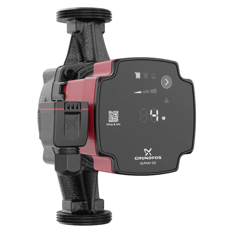 Pompe de circulation Grundfos ALPHA1 GO 25-40 180 avec la référence 93074185 de la marque GRUNDFOS