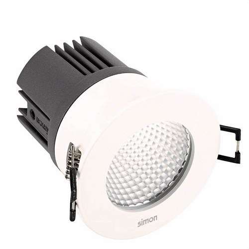 Downlight LED 703.25 4000K WIDE FLOOD IP65 blanc avec la référence 70325030-484 de la marque SIMON