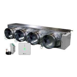 Plénum motorisé Airzone Easyzone 25 Wi-Fi Medium AZC25HAIBS04M4 pour Haier – 4 sorties Ø200 mm (capacité moyenne) avec la référence AZC25HAIBS04M4 de la marque AIRZONE