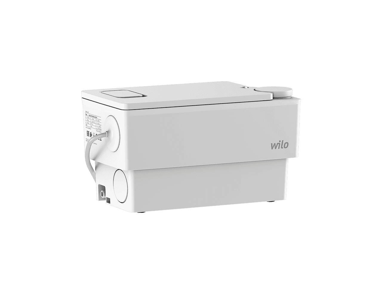 Pompe d'évacuation Wilo DrainLift MINI3-XXS avec la référence 6095126 de la marque WILO
