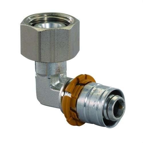 Uponor S-Press coude écrou mobile 25-G1/2"SN avec la référence 1060092 de la marque UPONOR