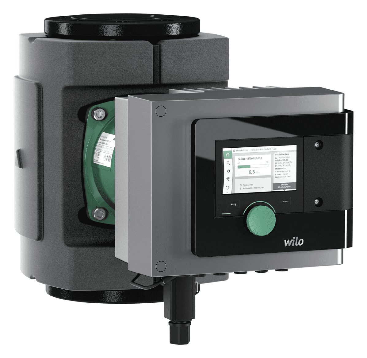 Pompe double à rotor humide Wilo Stratos MAXO 50/0,5-12 PN6/10 avec la référence 2164589 de la marque WILO